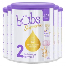 【澳洲直邮】贝儿BUBS A2 β-酪蛋白 婴幼儿宝宝2段牛奶粉 6罐